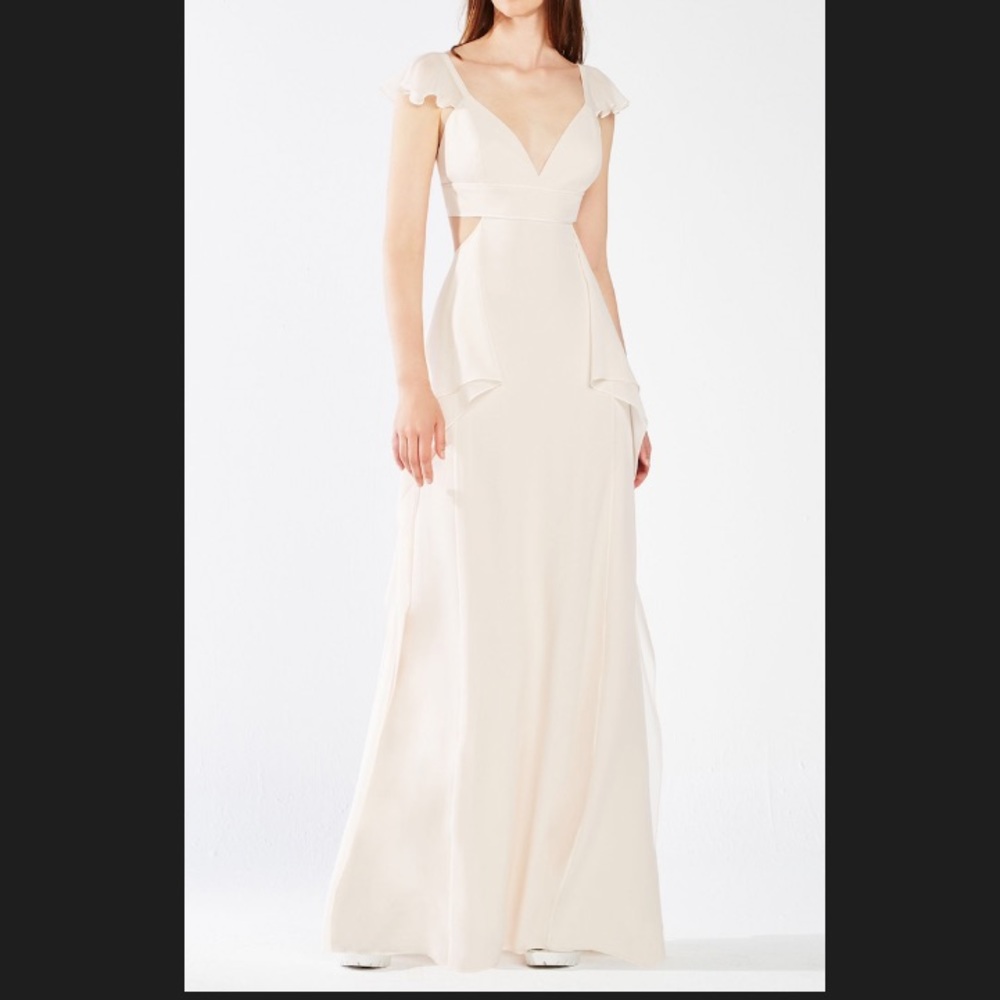 BCBG Runway Lourdes Blush Dress size 10 NWT